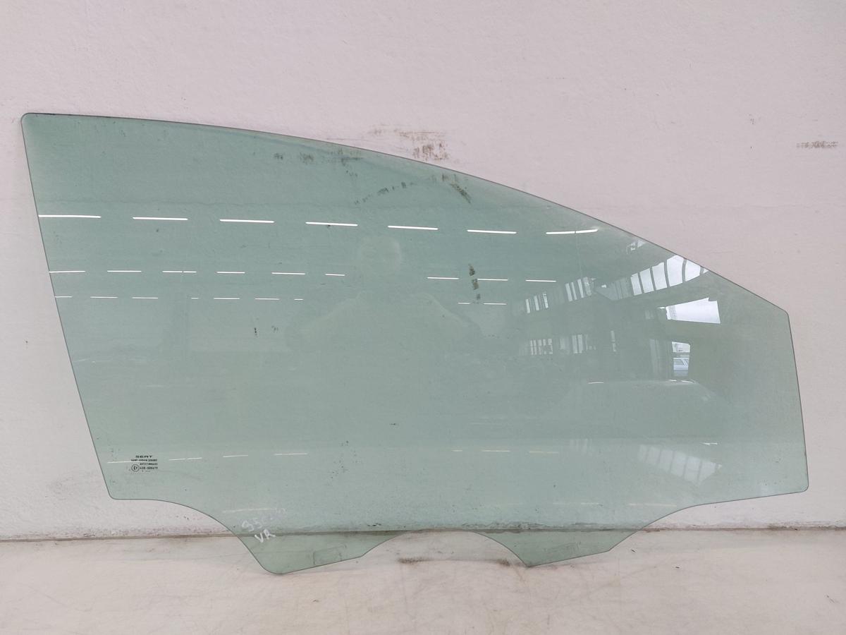 Seat Altea 5P Türscheibe Kurbelscheibe Scheibe vorn rechts grün