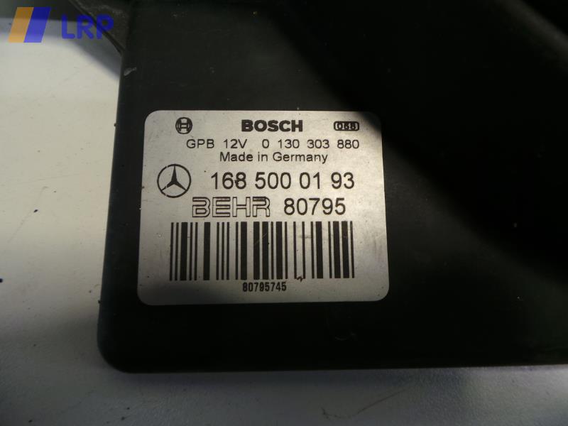 Mercedes A170 W168 BJ 2001 Elektrolüfter 1685000193 0130303880 BOSCH Lüfter