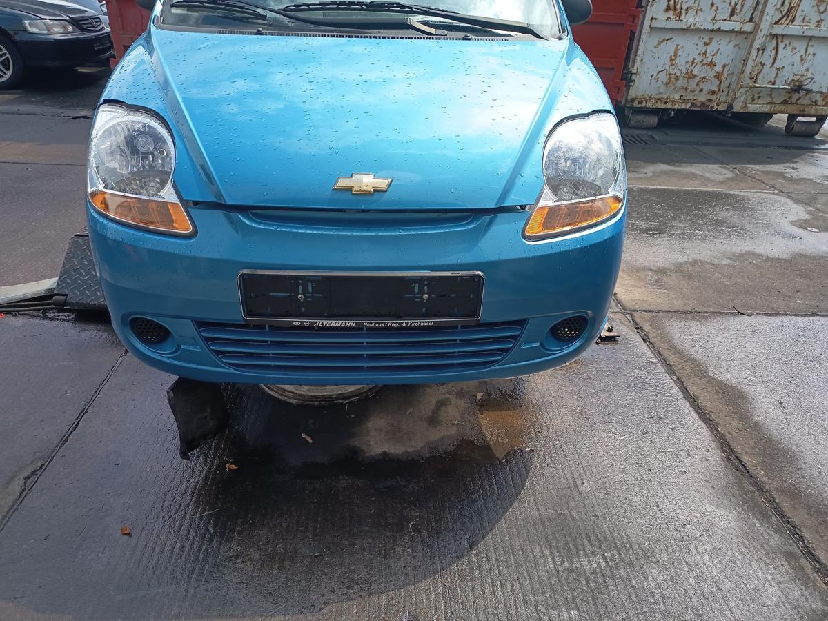 Chevrolet Matiz M200 orig Stoßfänger Stoßstange vorn 12U Ocean Blue Bj 2008