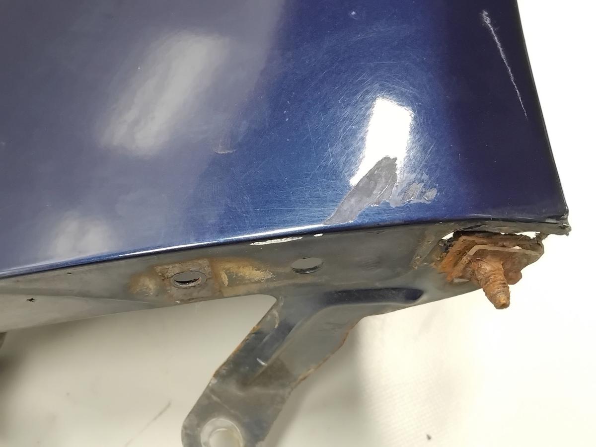 Nissan Micra K12 original Kotfl&uuml;gel vorn links BW6 Dark Blue Metallic BJ2003