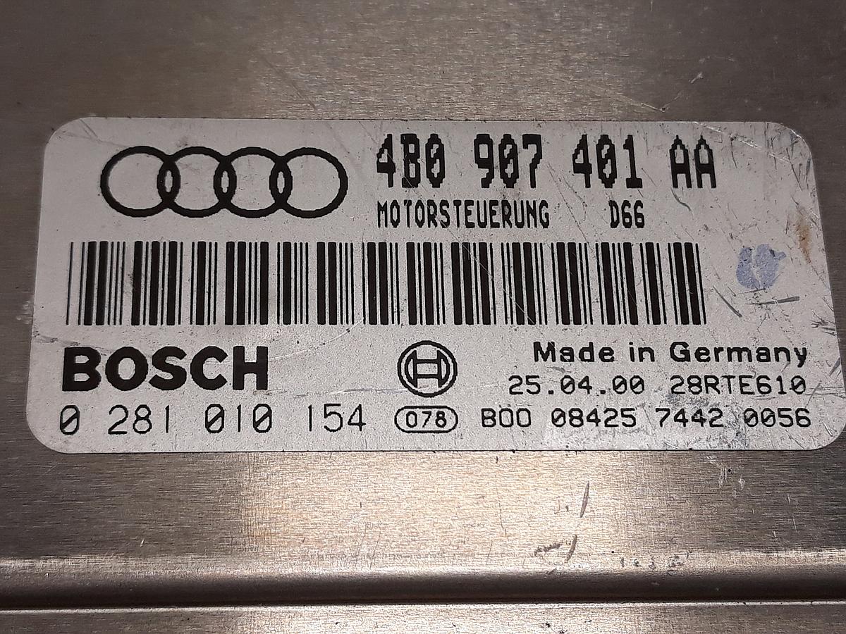 Audi A6 4B BJ2000 original Steuergerät Motor 2.5TDI 110kw *AKN* 6-G-Schalt