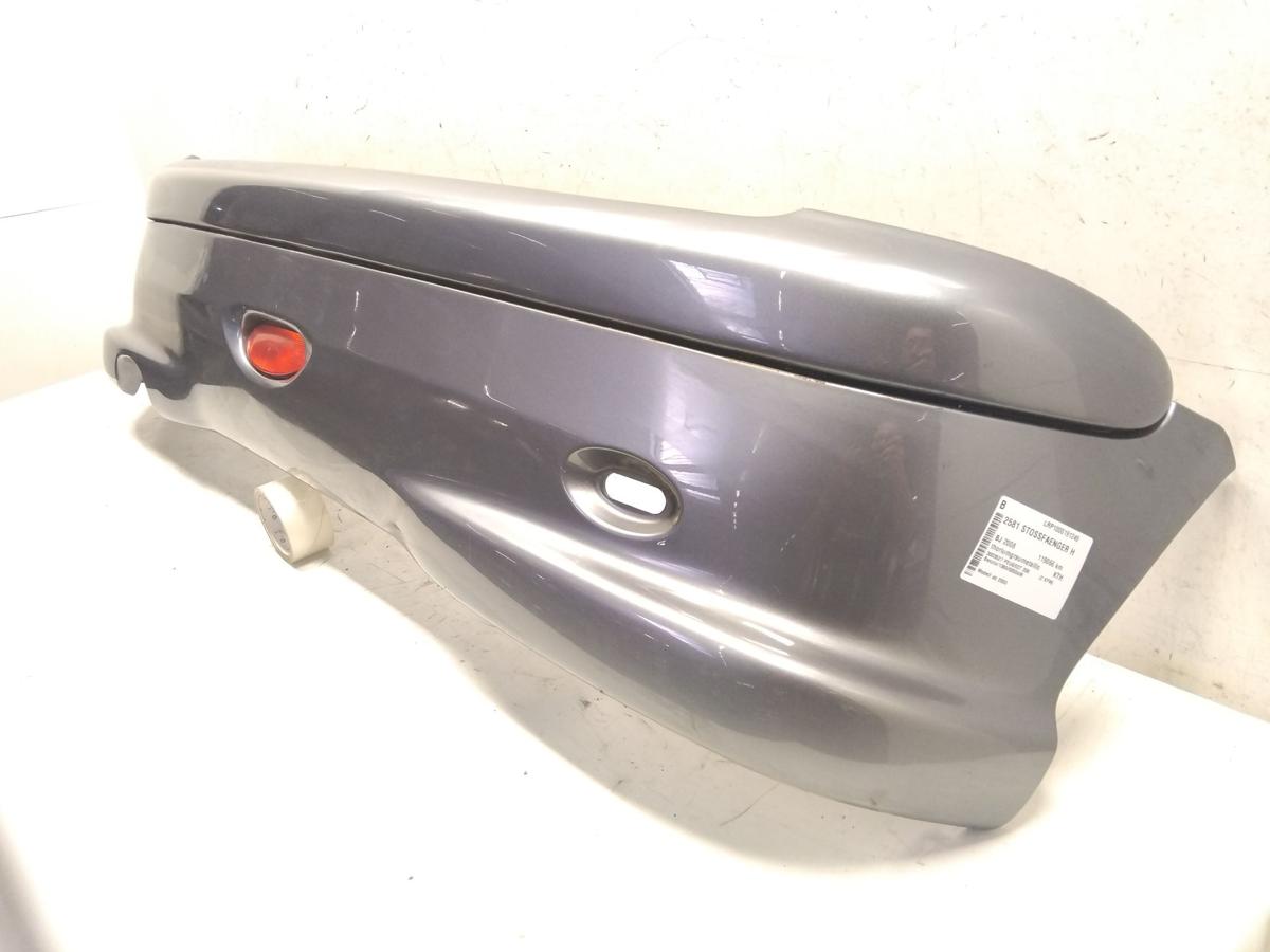 Peugeot 206 original Sto&szlig;stange Sto&szlig;f&auml;nger hinten thoriumgraumetallic KTH BJ2008