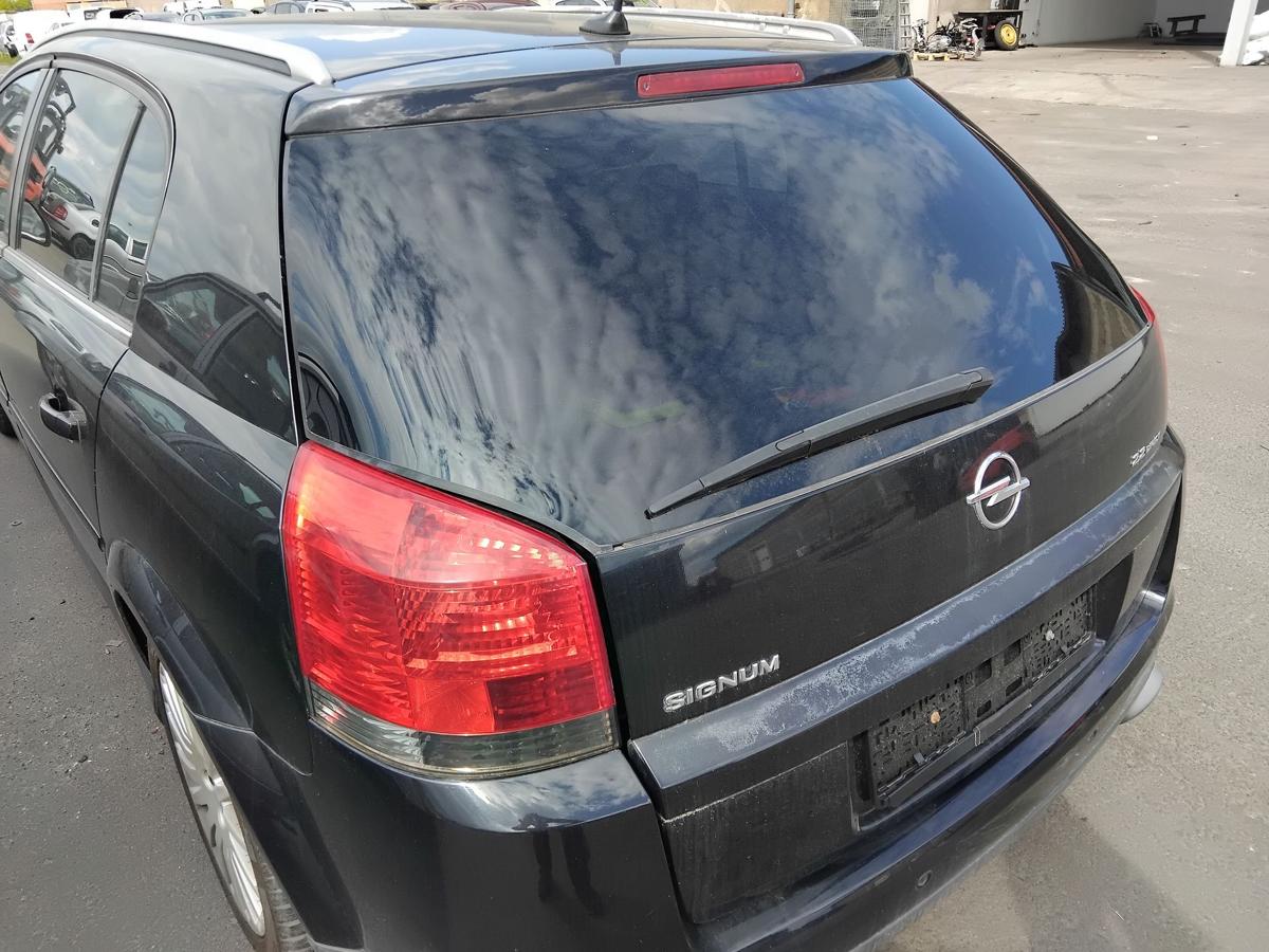 Opel Signum Heckklappe saphirschwarz Z20R mit Heckscheibe abgedunkelt BJ2005