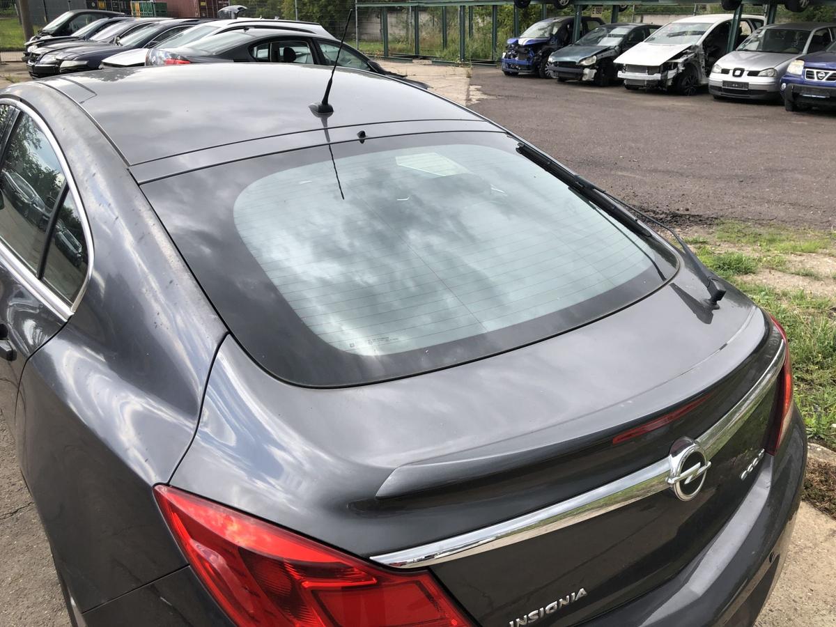 Opel Insignia A 0G-A Heckklappe Heckscheibe Fliessheck Kofferklappe Z177 grau