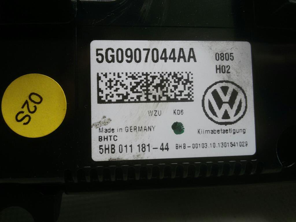 VW Golf 7 5G0907044AA Klimabedienteil Sitzheizung Klimaautomatik original BJ2014