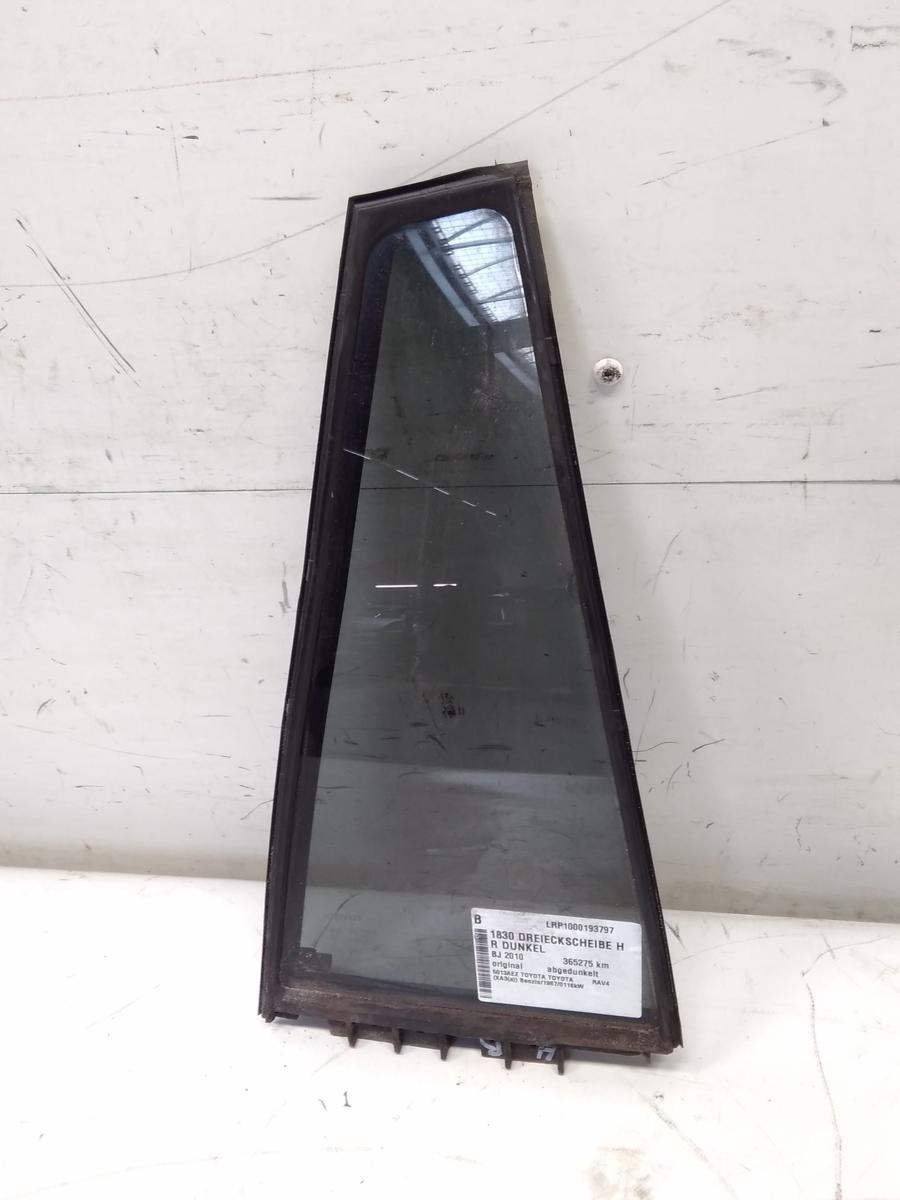 Toyota Rav4 Serie 3 Dreieckscheibe hinten rechts original abgedunkelt Bj.2010