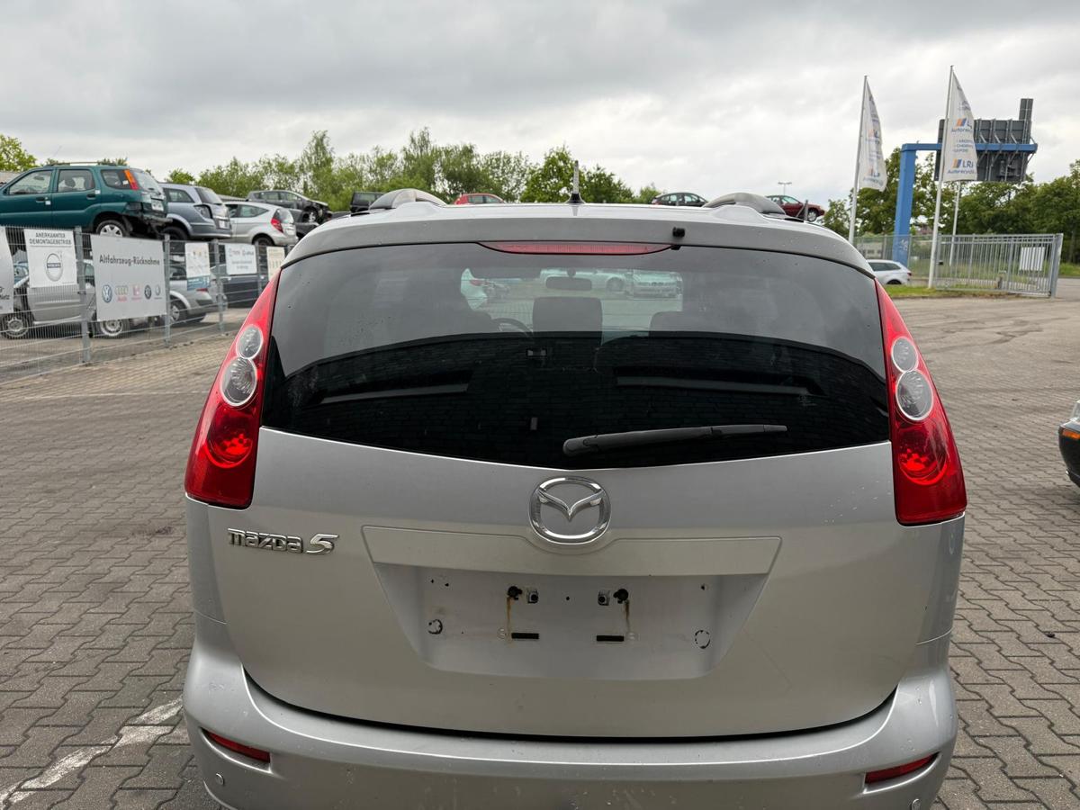 Mazda 5 CR original Heckklappe mit Scheibe grau Rohbau BJ07