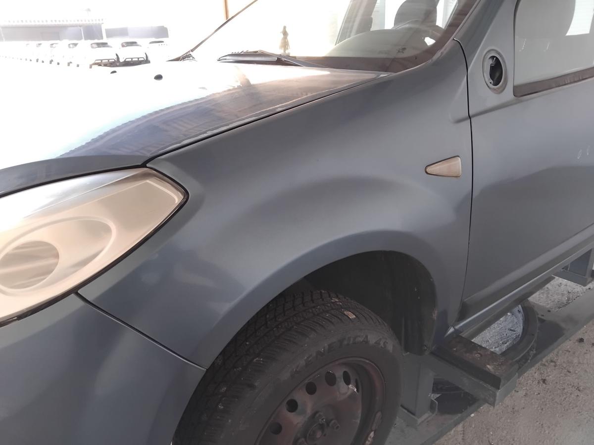 Dacia Sandero 1 original Kotflügel vorn links blaumetallic TERNF BJ2009