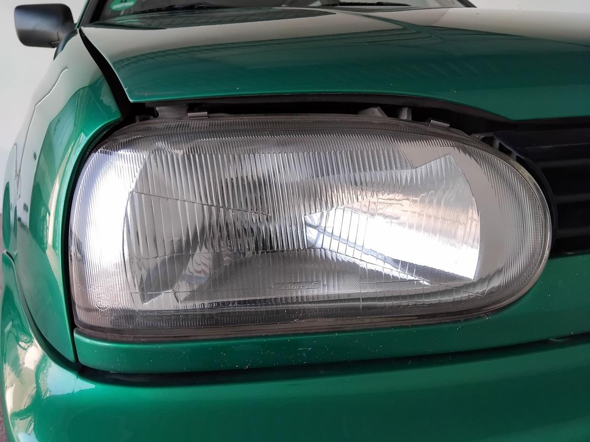 VW Golf 3 1H original Scheinwerfer rechts Saturnus Halogen mit LWR BJ1995