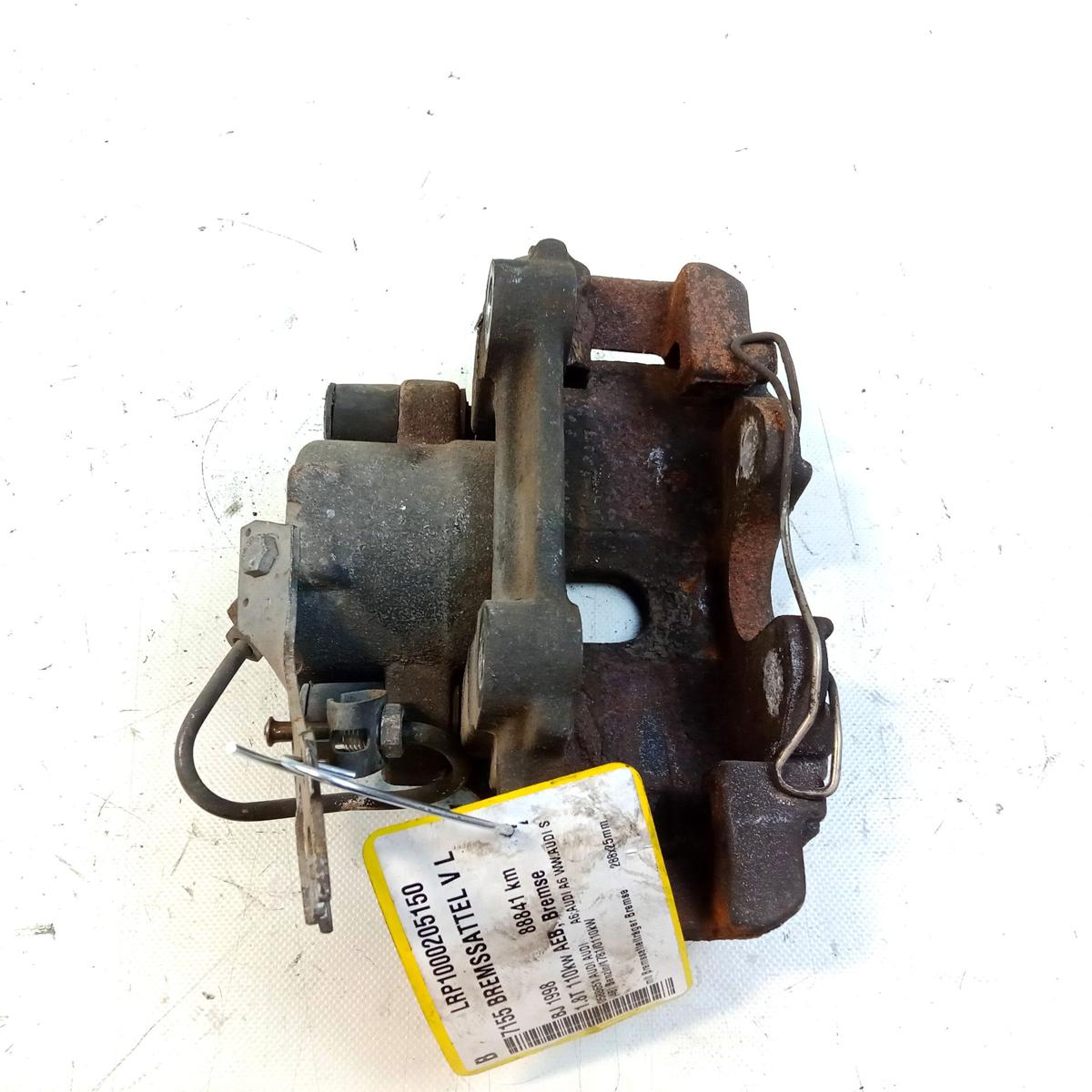 Audi A6 4B C5 original Bremssattel Vorderachse links mit Tr&auml;ger 288x25mm Bj.1998