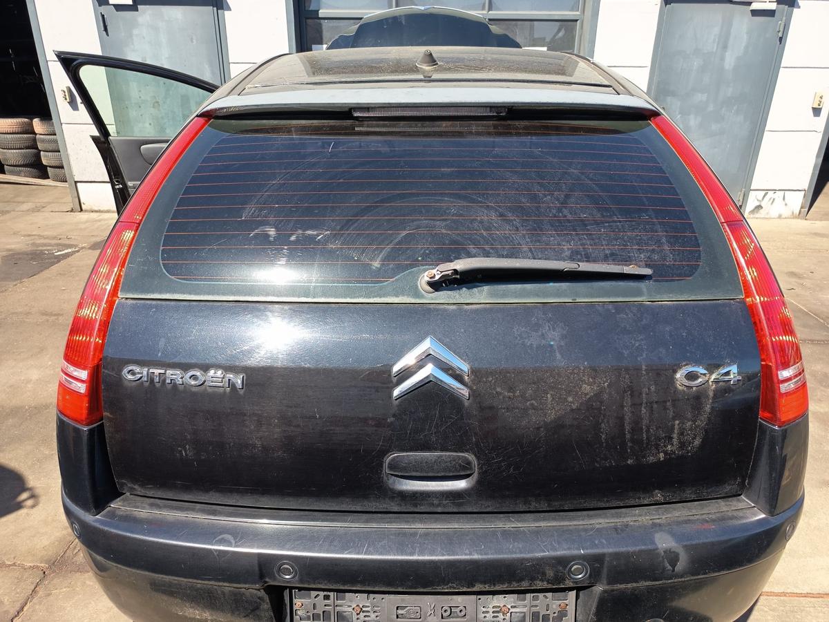 Citroen C4 5t&uuml;rig original Heckklappe mit Scheibe KTV Perla Nera Bj 2009