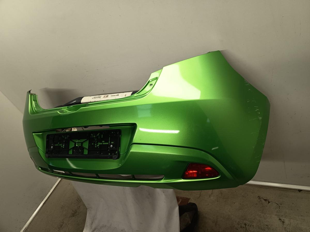 Mazda 2 DE orig Stoßstange hinten Stoßfänger 36A Grün Bj 2008