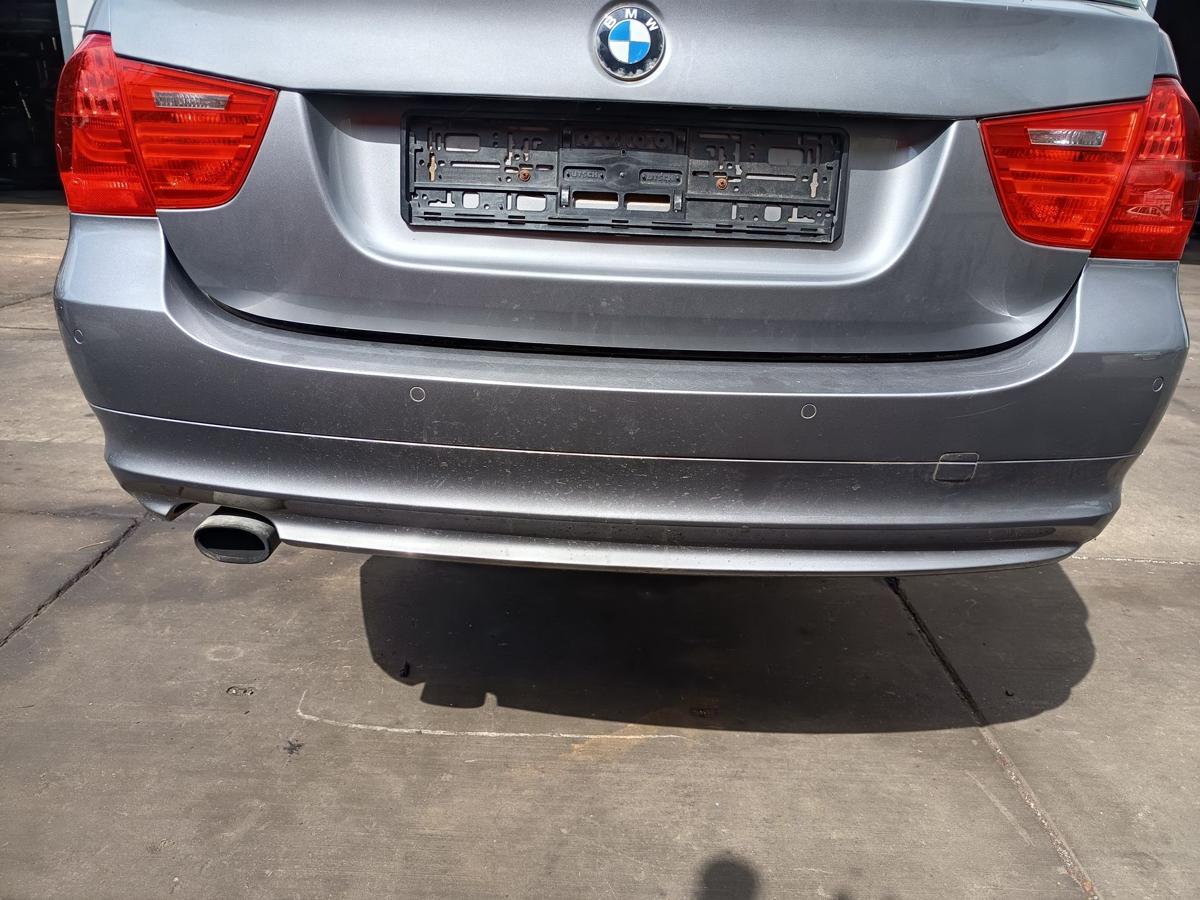 BMW 3er E91 original Sto&szlig;stange hinten A52 Spacegrau Facelift Baujahr 2009