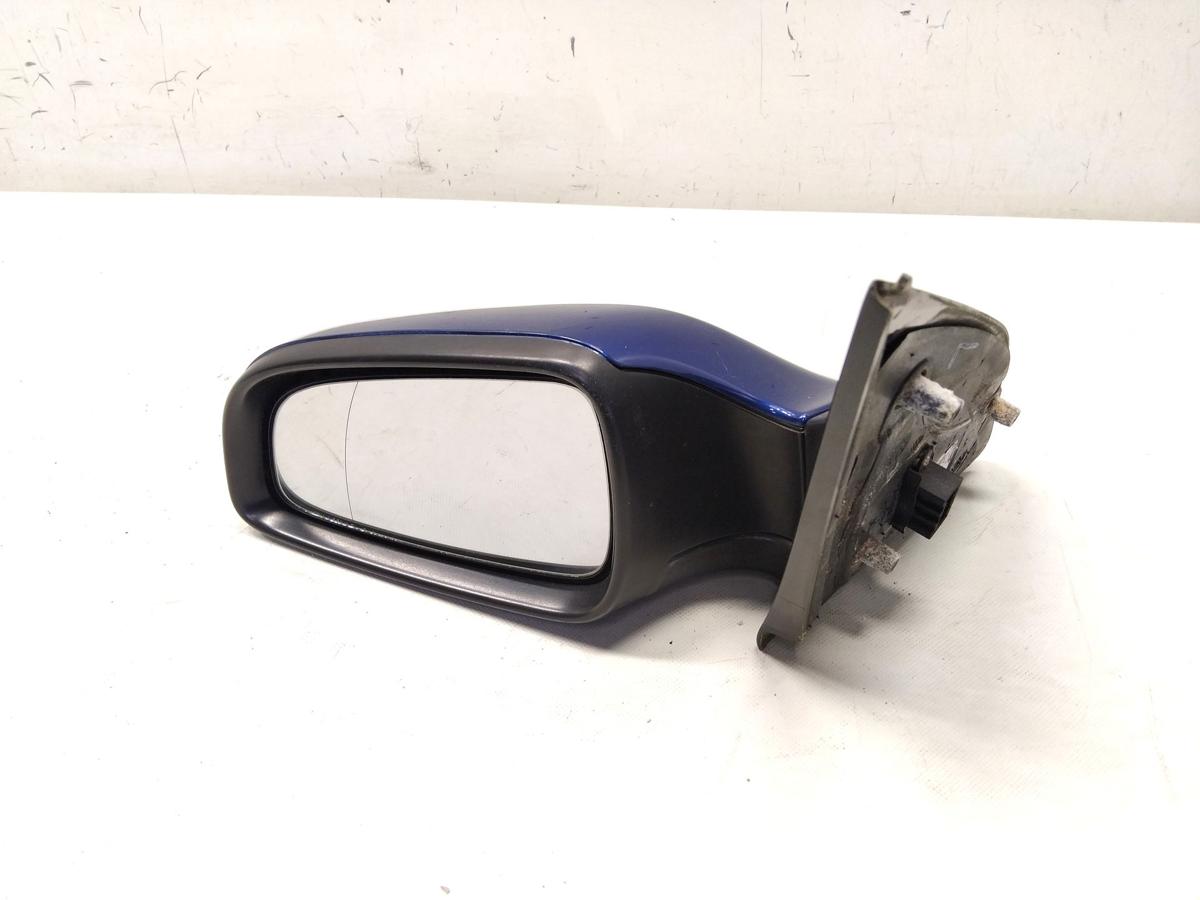 Opel Astra H original Au&szlig;enspiegel links ultrablaumetallic Z21B Bj.2005 5-polig