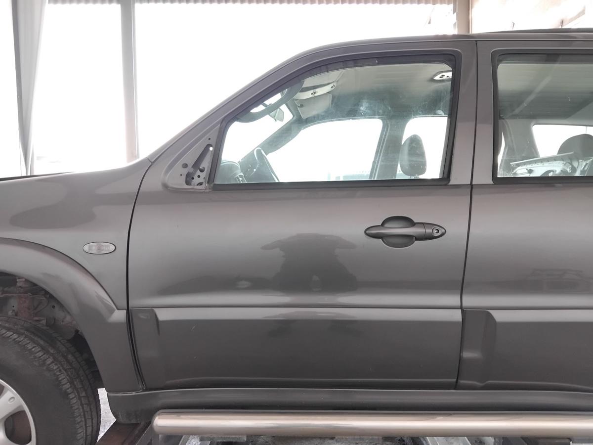 Mazda Tribute EP2 T&uuml;r vorn links Fahrert&uuml;r graumetallic BJ2006 Anrostung