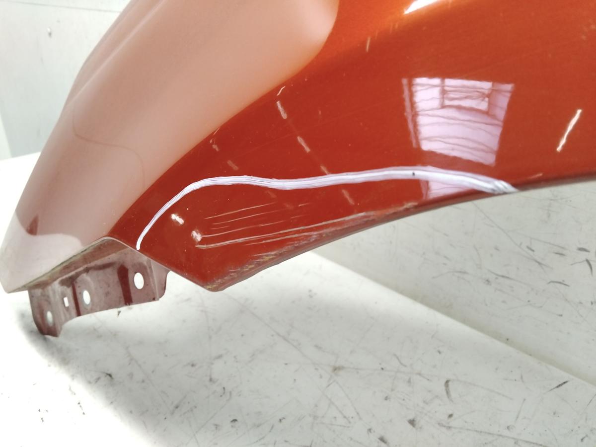 Chevrolet Aveo T250 Steilheck original Kotfl&uuml;gel links dunkelrotmetallic Bj.2008