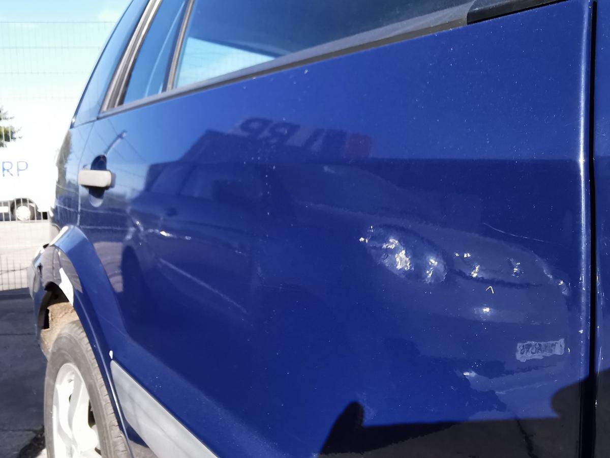 Ford Fusion JU2 Tür Autotür Rohbautür Fondtür hinten rechts Blazer Blau ROH