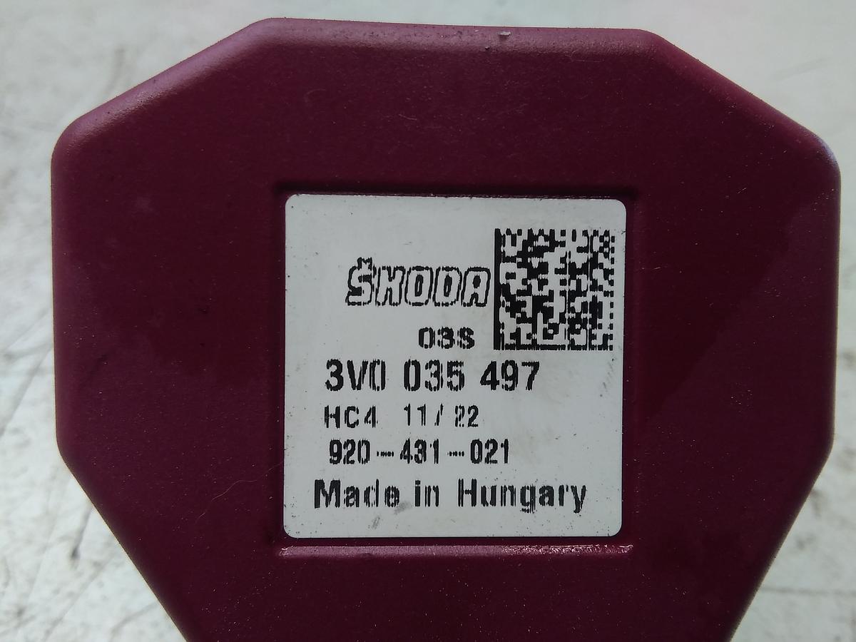 Skoda Superb 3V Bj.2022 original LTE Antenne 3V0035497 mit Halter 3V0035317