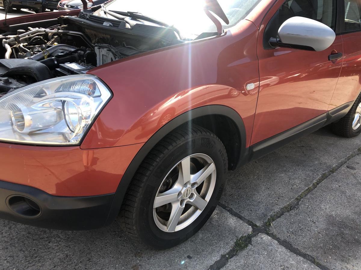 Nissan Qashqai J10 Kotfl&uuml;gel vorn links Fahrerseite A52 Fired Iron