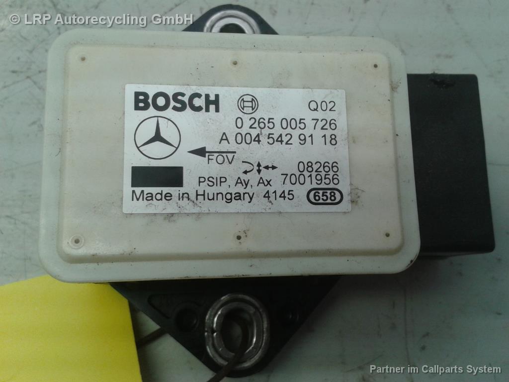 Mercedes B Klasse W245 BJ2008 Drehratensensor A0045429118 Bosch 0265005726