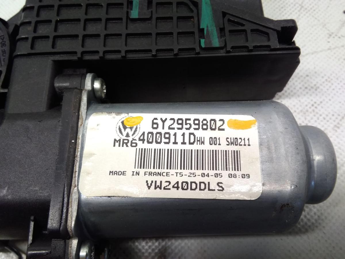 VW Polo 9N3 original Fensterhebermotor vorn links 6Y2959802 Bj.2006