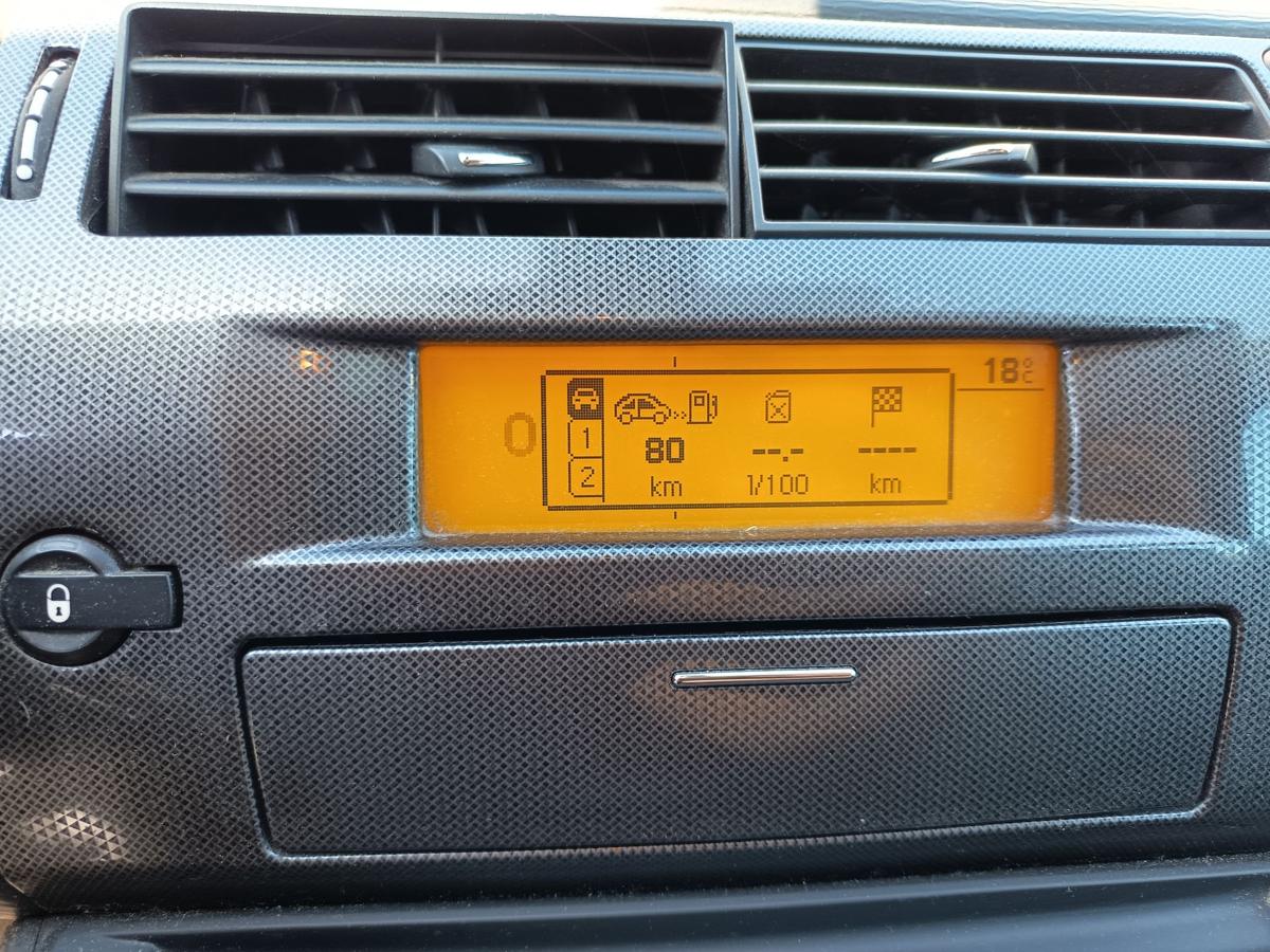 Citroen C4 original Display Bildschirm Radio 9665989880 Bj 2009