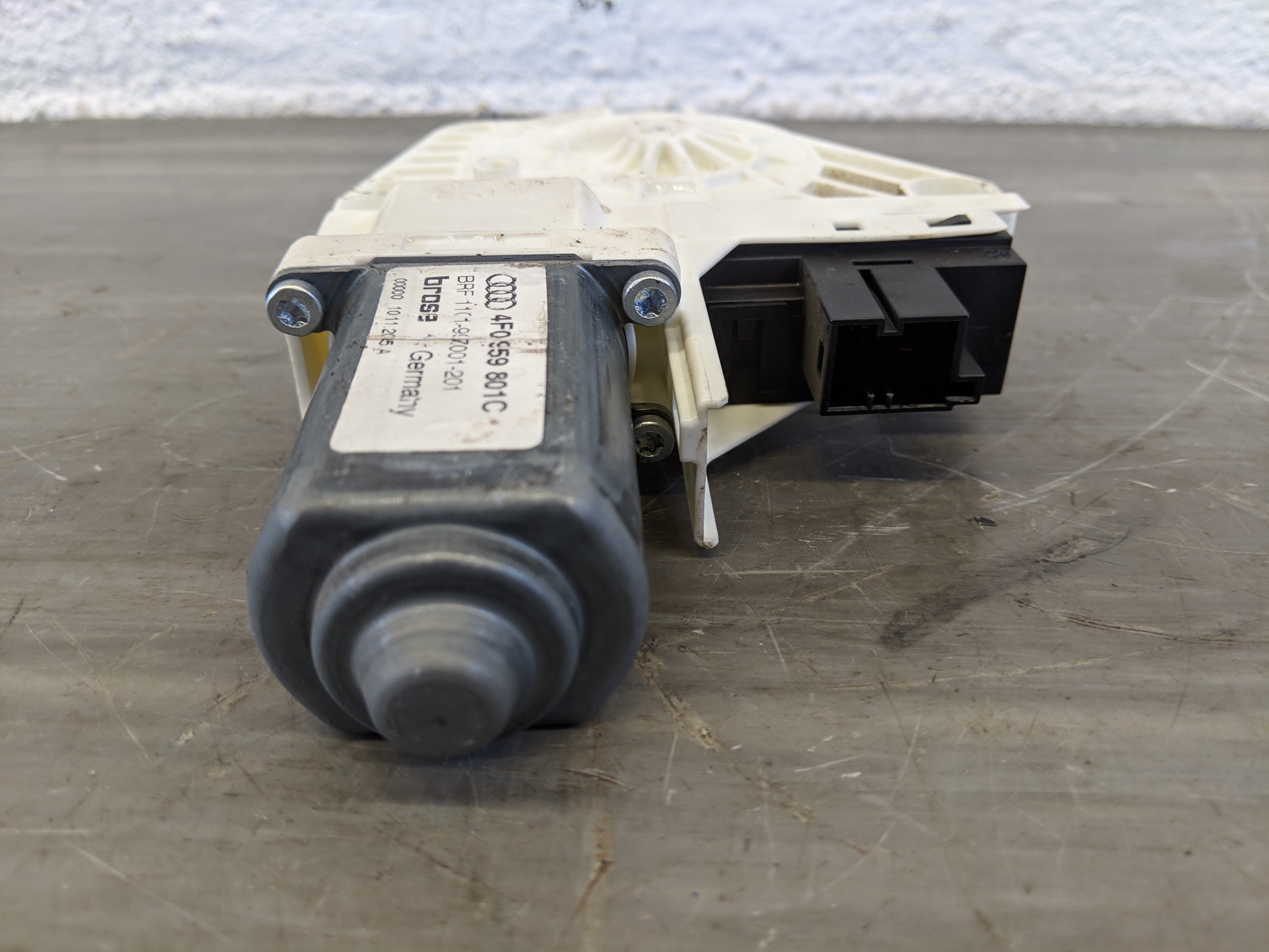 Audi A6 4F LIMO Bj06 Motor Fensterheber hinten links 4F0959801C