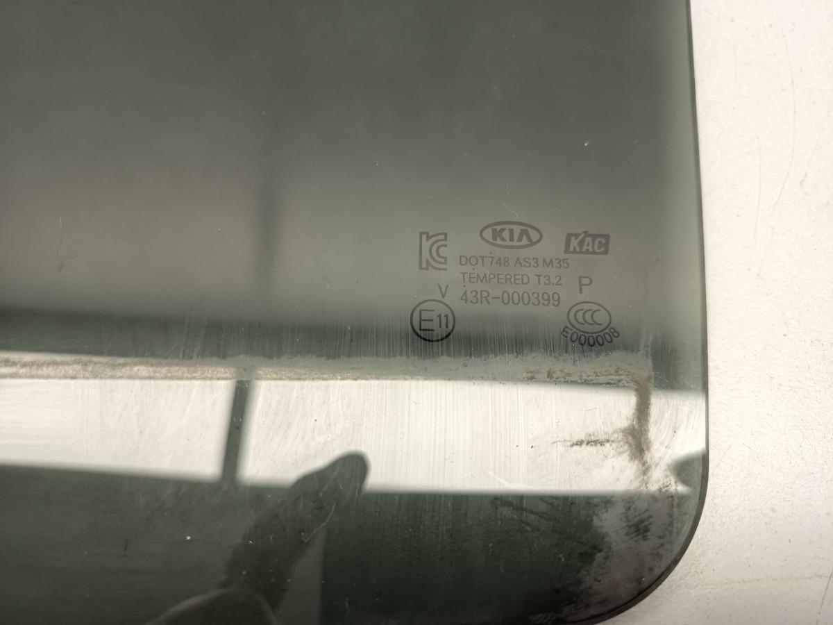 Kia Soul II original T&uuml;rscheibe Seitenscheibe hinten rechhs Fond Baujahr 2014