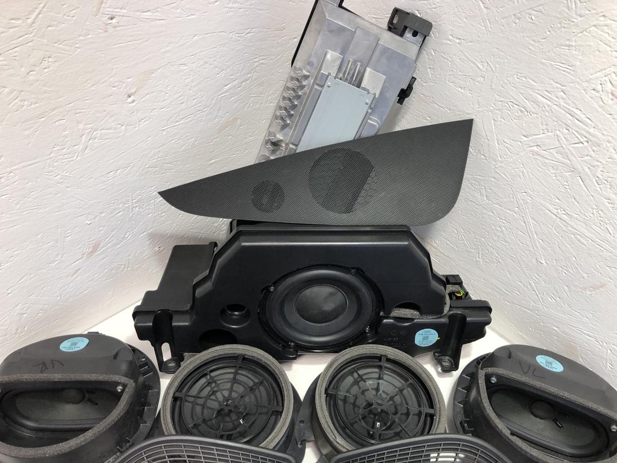 Audi A5 B9 F5 Soundsystem komplett Bang Olufsen Verstärker Gitter Subwoofer