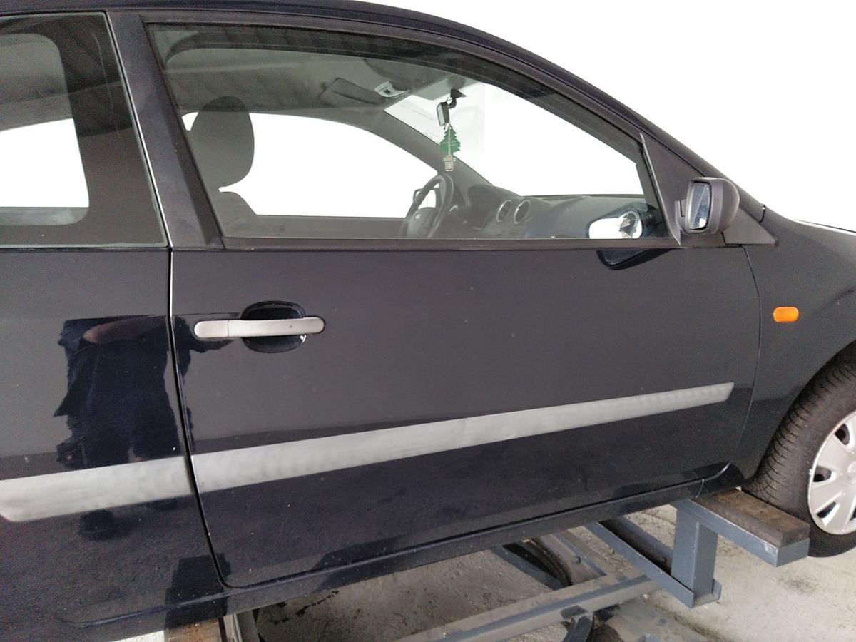 Ford Fiesta JD T&uuml;r vorn rechts Beifahrert&uuml;r 3-t&uuml;rig dunkelblau Bj.2006