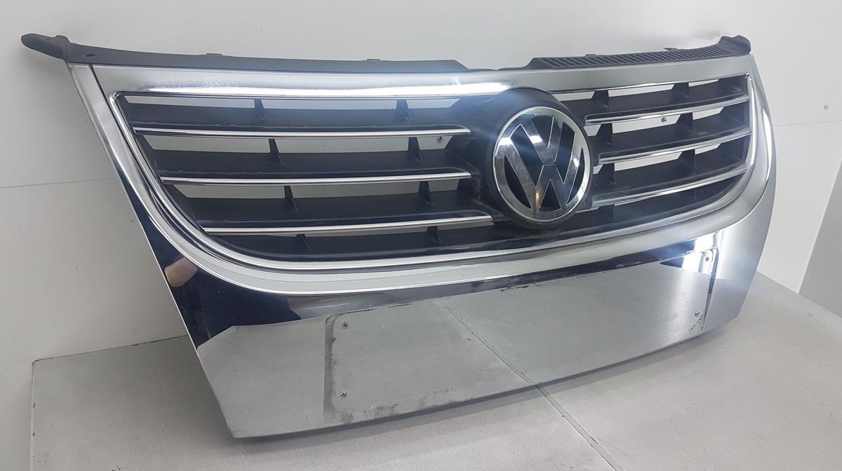 VW Touran Kühlergrill Bj2009 1T0853651 Facelift Modell ab 2006 Chrom mit Emblem