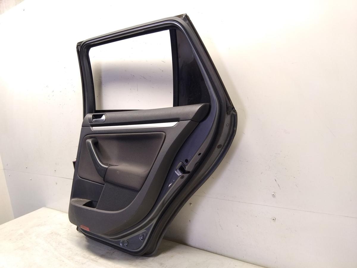 VW Golf 5 Variant original T&uuml;r hinten rechts LD7X Platingrau Metallic BJ2008