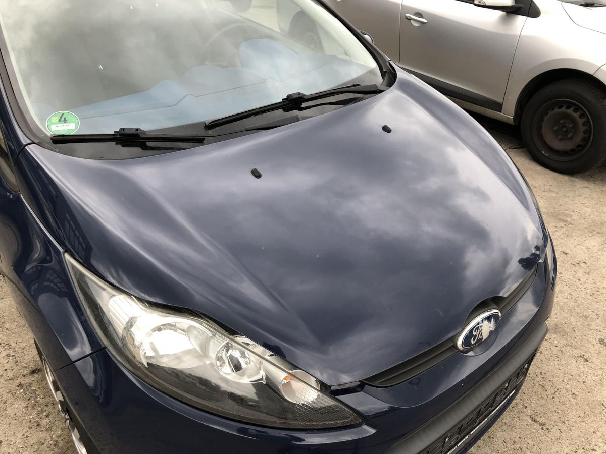 Ford Fiesta JA8 Motorhaube Haube Klappe Deckel vorn Blazer Blau