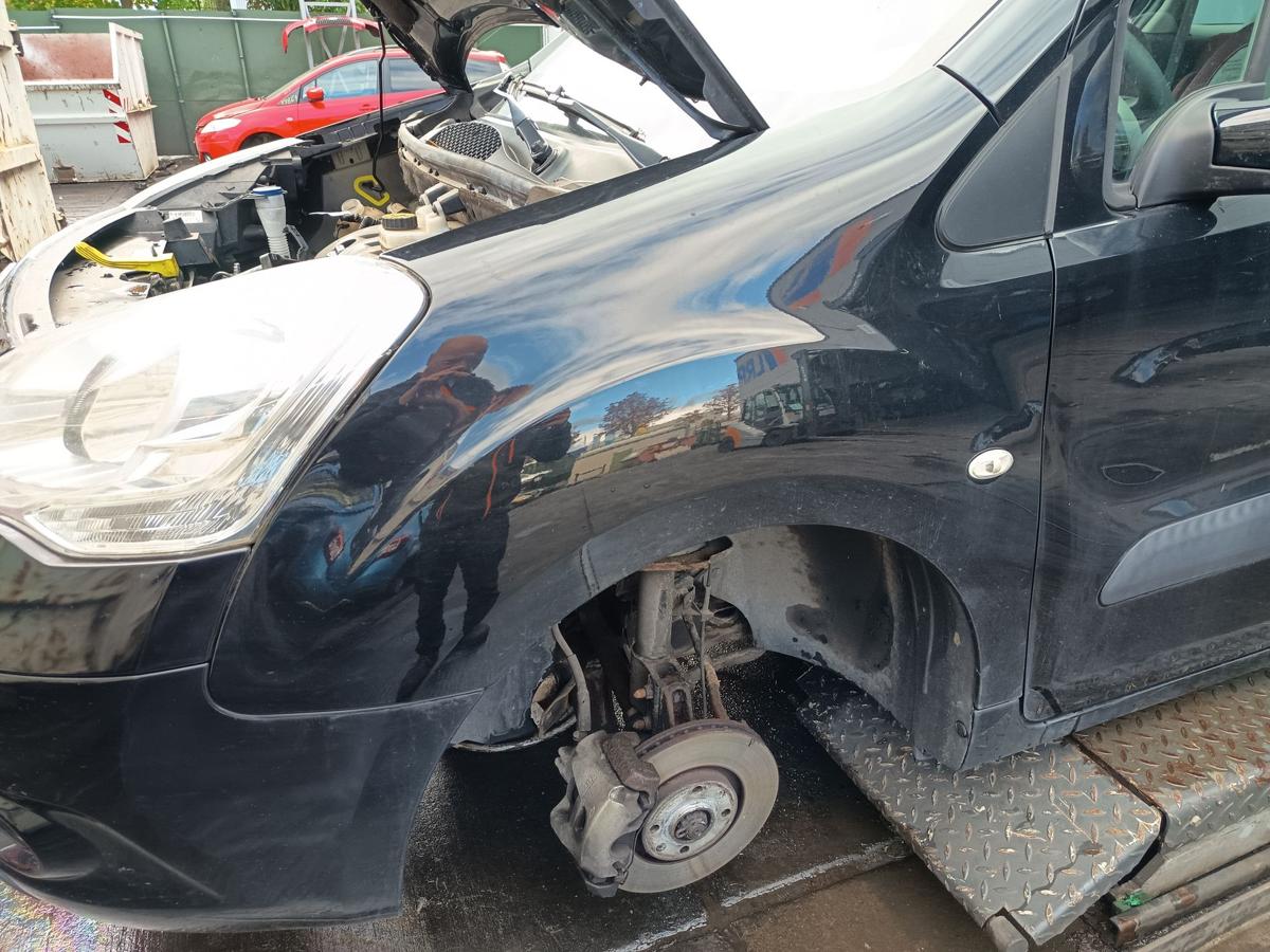 Citroen Berlingo II B9 orig Kotflügel links EXY Schwarz bis Bj 2012 Citroen Berlingo II B9 orig Kotflügel links EXY Schwarz bis Bj 2012