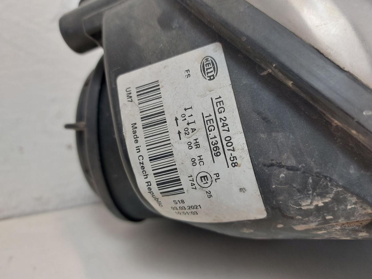VW Golf 5 1K Scheinwerfer rechts Halogen Frontscheinwerfer Zubeh&ouml;r Hella
