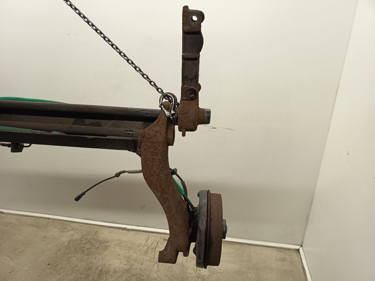 Renault Megane I original Hinterachse Tr&auml;ger 4 Loch trommelgebremst ABS Bj 2000