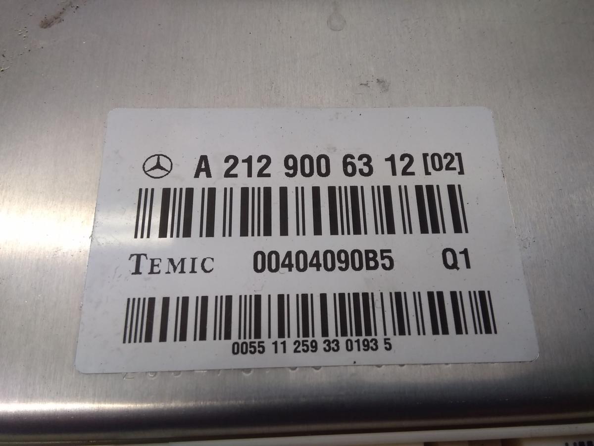 Mercedes E-Klasse 212 Steuerger&auml;t Fahrwerk Luftfederung A2129006312 Bj.2011