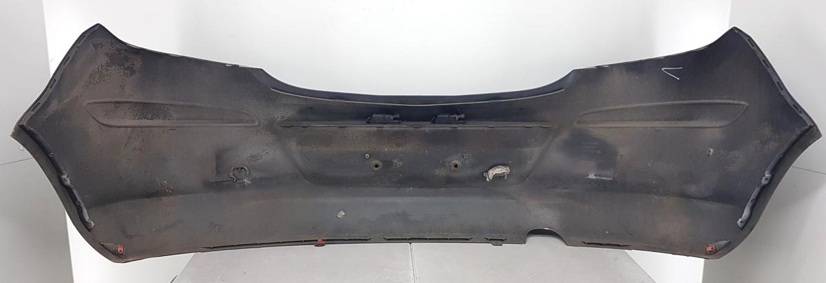 Opel Corsa D Stoßstange Stoßfänger hinten 13179893 Bj07 Z168 Metro Blue 3 Türig