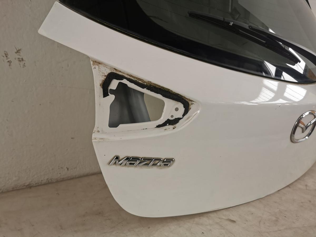 Mazda 2 Typ DJ Heckklappe mit Heckscheibe im Rohbau weiss Kofferklappe Deckel
