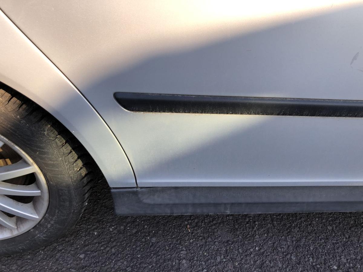 Saab 9-3 Typ YS3F T&uuml;r hinten rechts Autot&uuml;r Limo Fondt&uuml;r silber