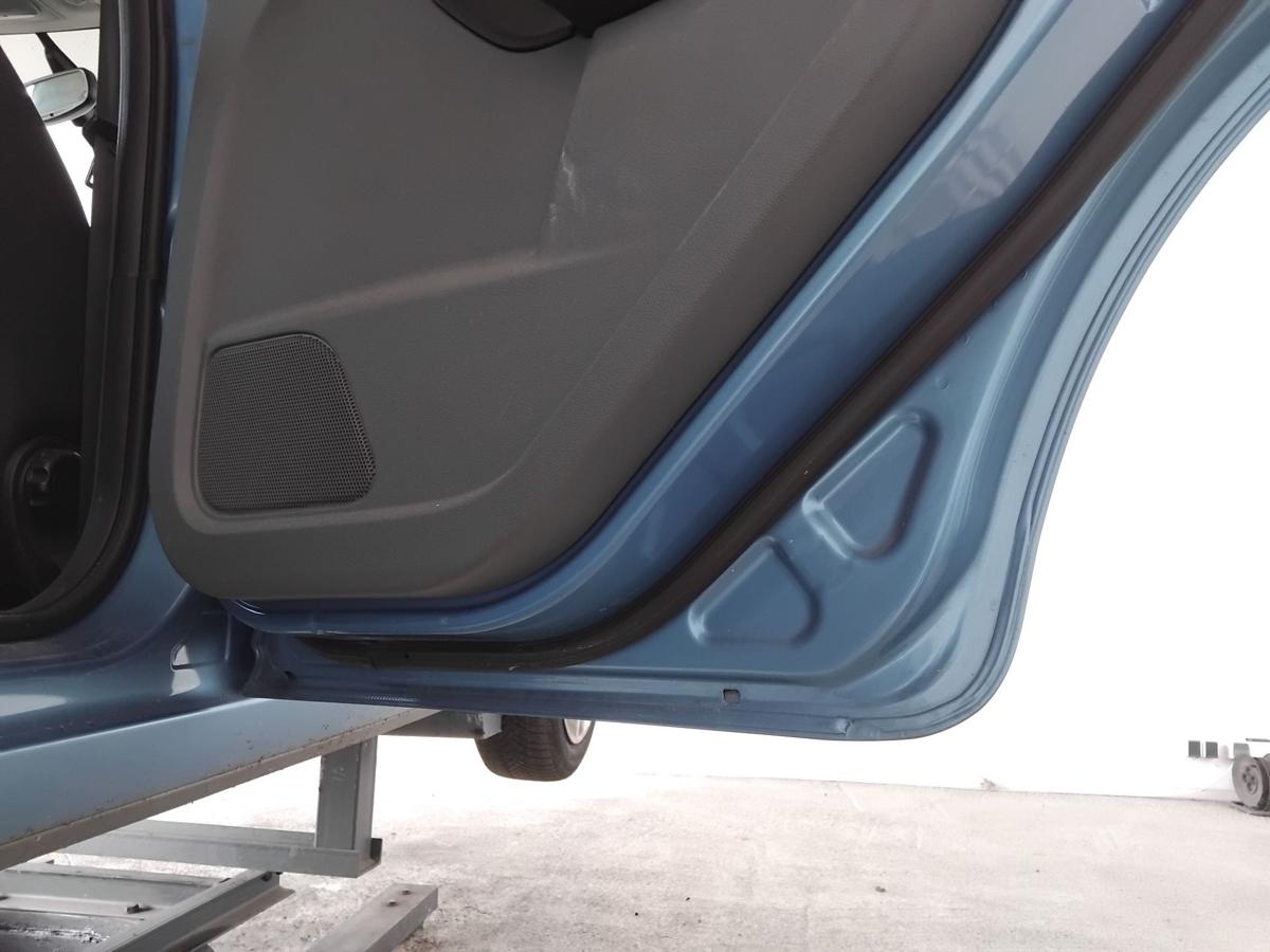 Ford Focus 2 DA3 Facelift Tür hinten rechts visionblau 5-türig Fließheck BJ2009
