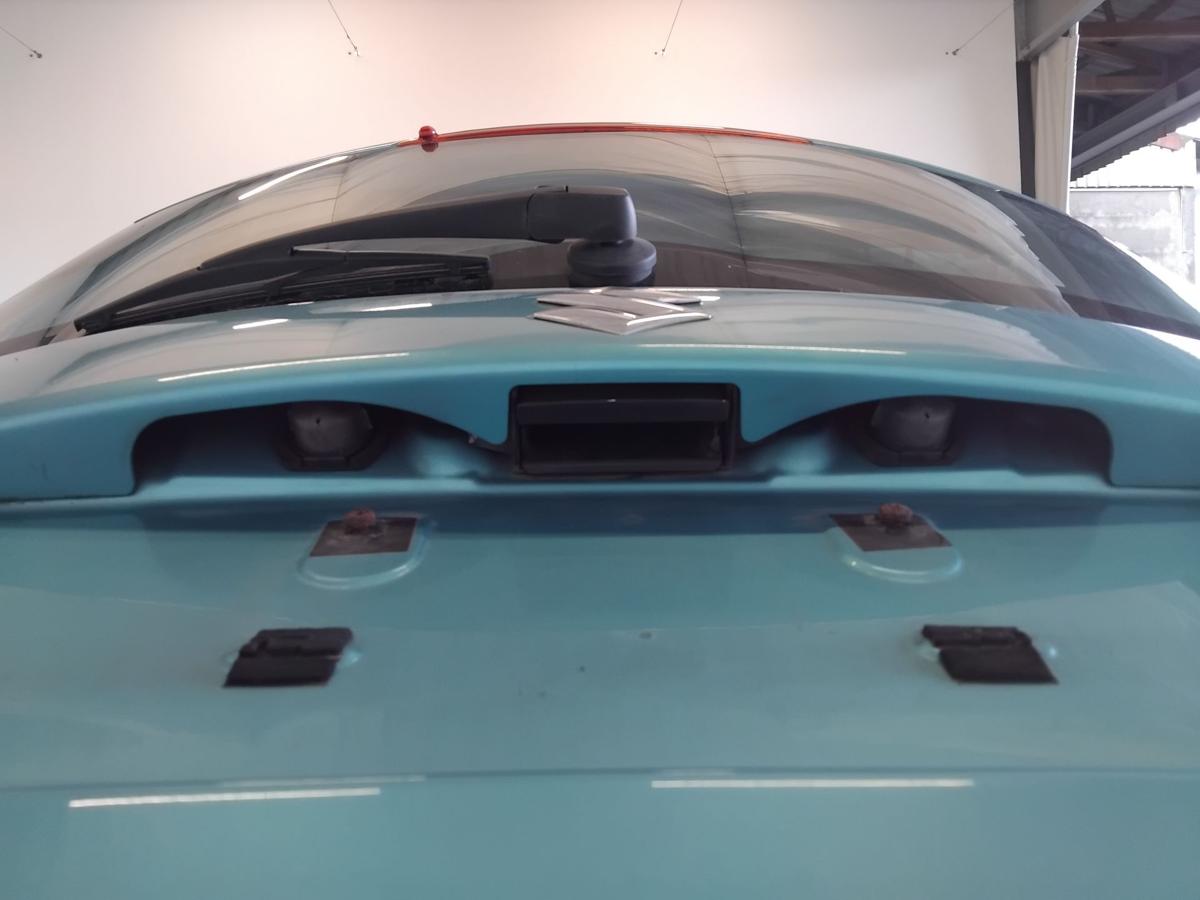 Suzuki Splash EX Heckklappe ZKC Splash Turquoise Metallic mit Heckscheibe BJ2008