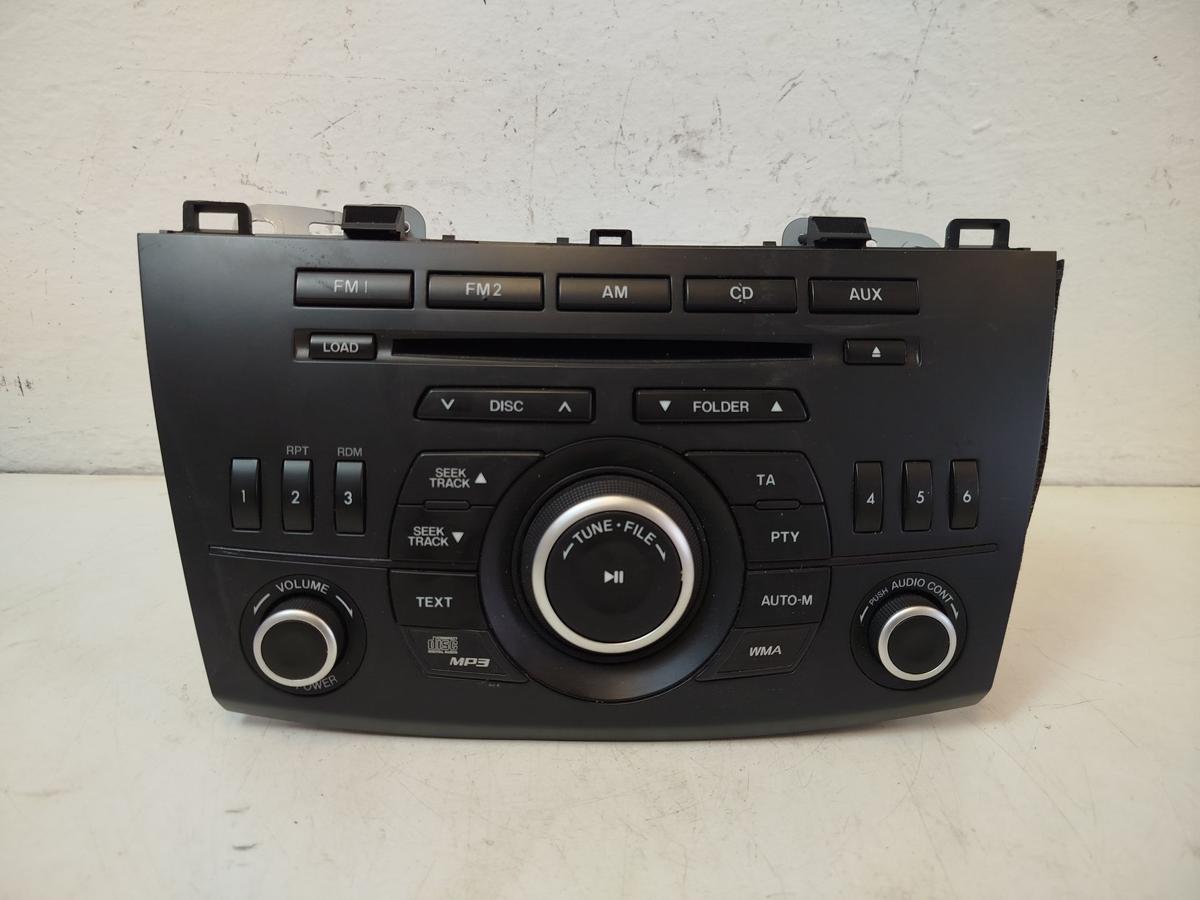 Mazda 3 BL Radio Autoradio mit CD und MP3 kein Code vorhanden OEM