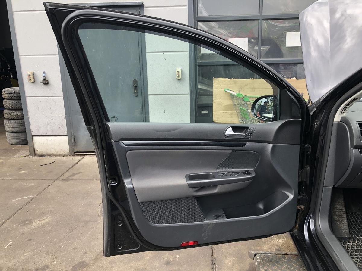 VW Golf V original Tür vorn links Fahrer C9Z Black magic Bj 2008