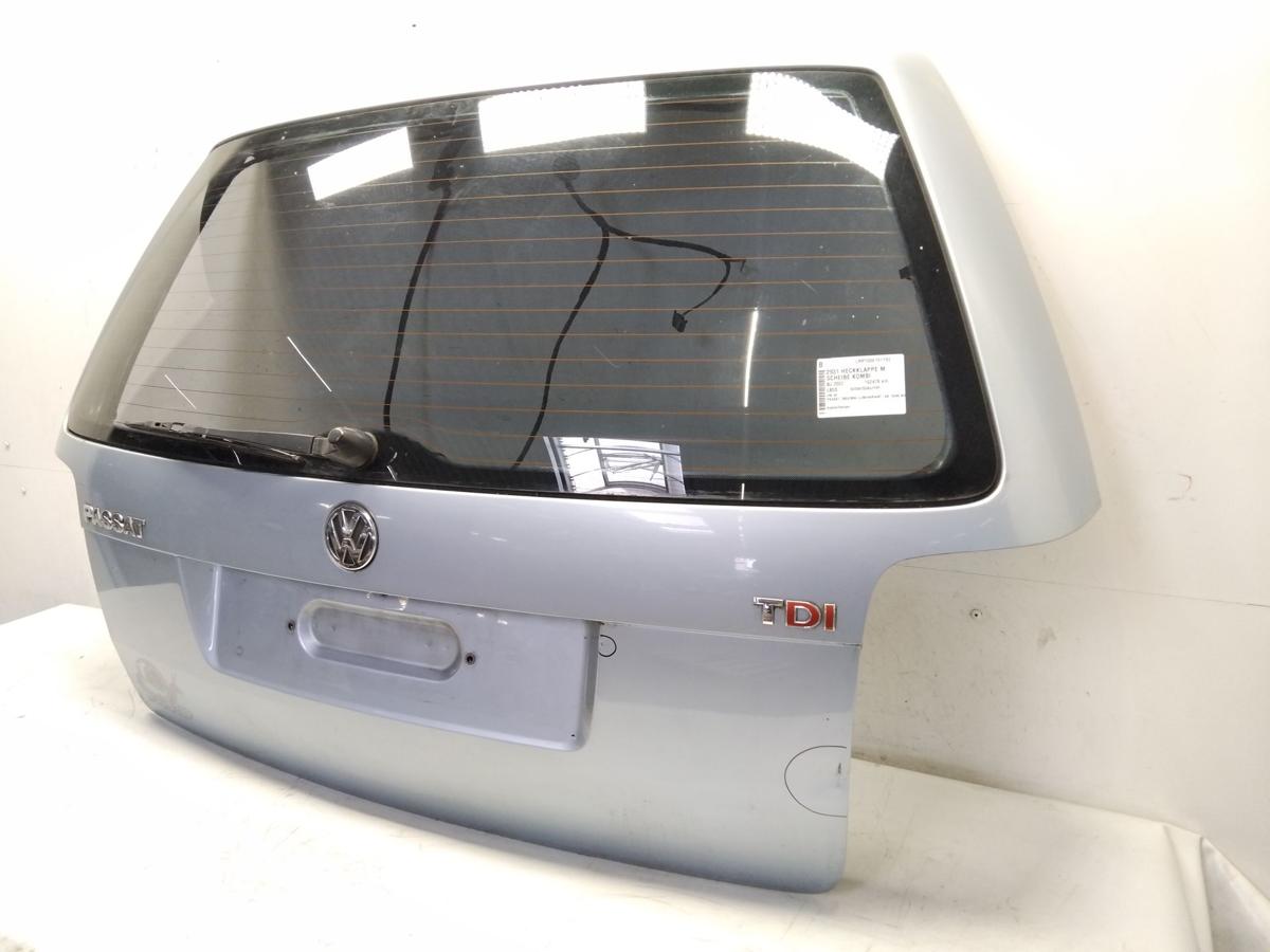 VW Passat 3BG Variant Heckklappe mit Heckscheibe LB5S Silberblau Metallic BJ2002