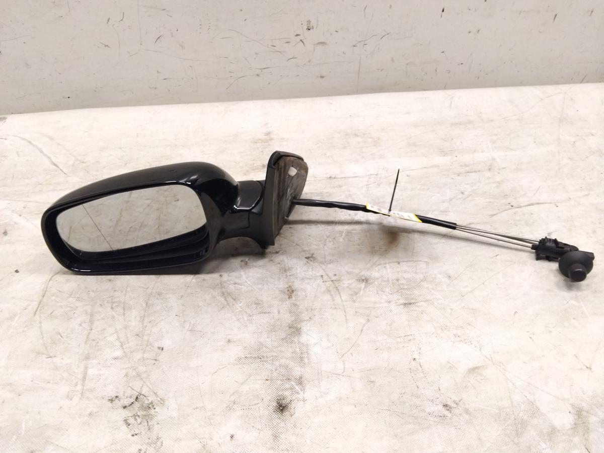 VW Golf 4 1J original Au&szlig;enspiegel links manuell L041 Brillantschwarz BJ2000