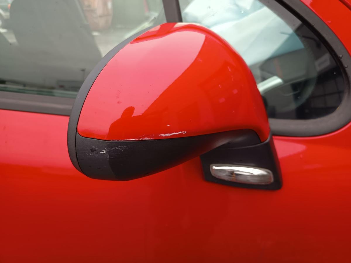 Peugeot 207 original Aussenspiegel rechts elektrisch KKN Nevadarot Bj 2010