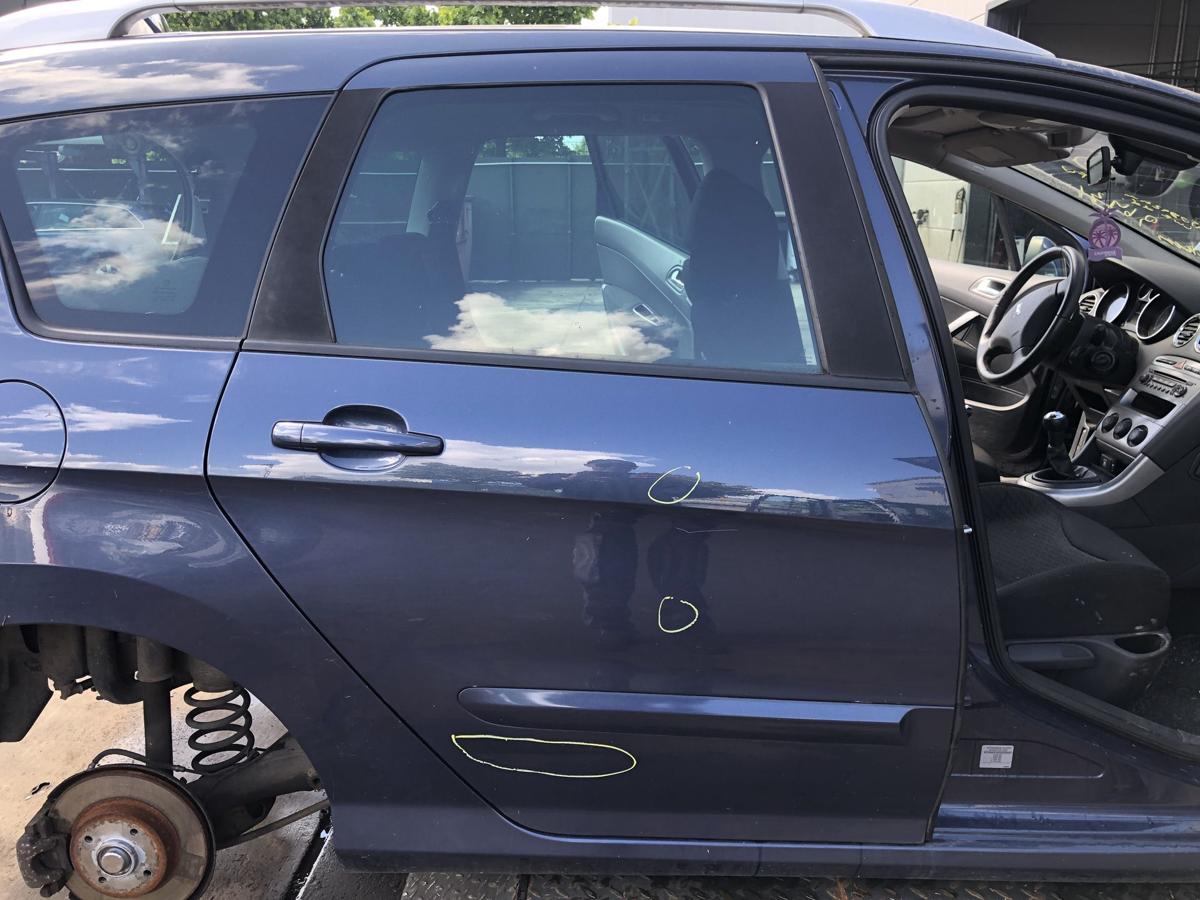 Peugeot 308sw original Tür hinten rechts Fond KHH Taurangablau Bj 2008