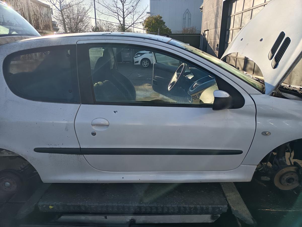 Peugeot 206+ original T&uuml;r rechts Beifahrer EWP Polarwei&szlig; Bj 2012