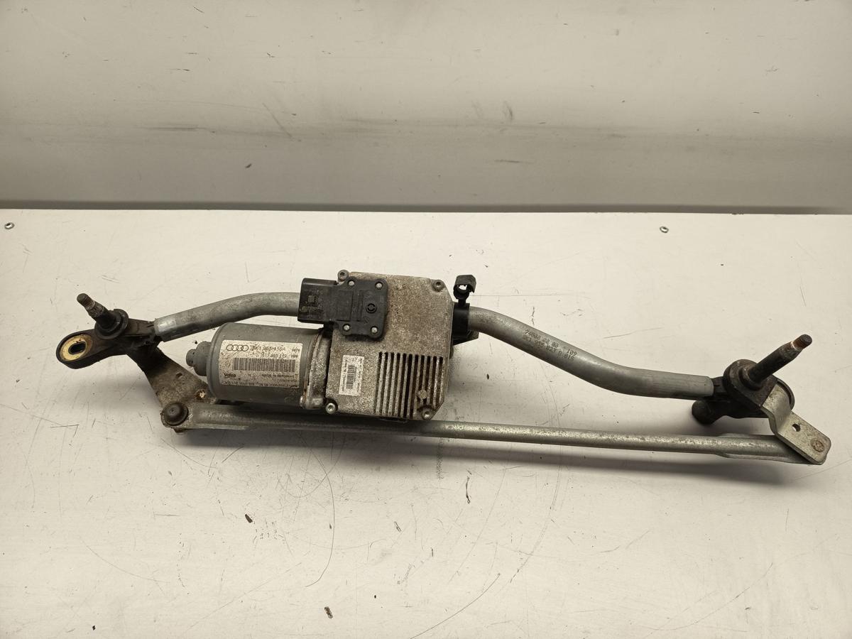 Audi A4 B8 8K original Wischermotor vorn mit Gest&auml;nge Bj 2008